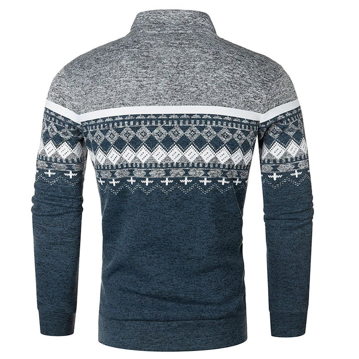 Luke - Zip-Up Vintage Cardigan