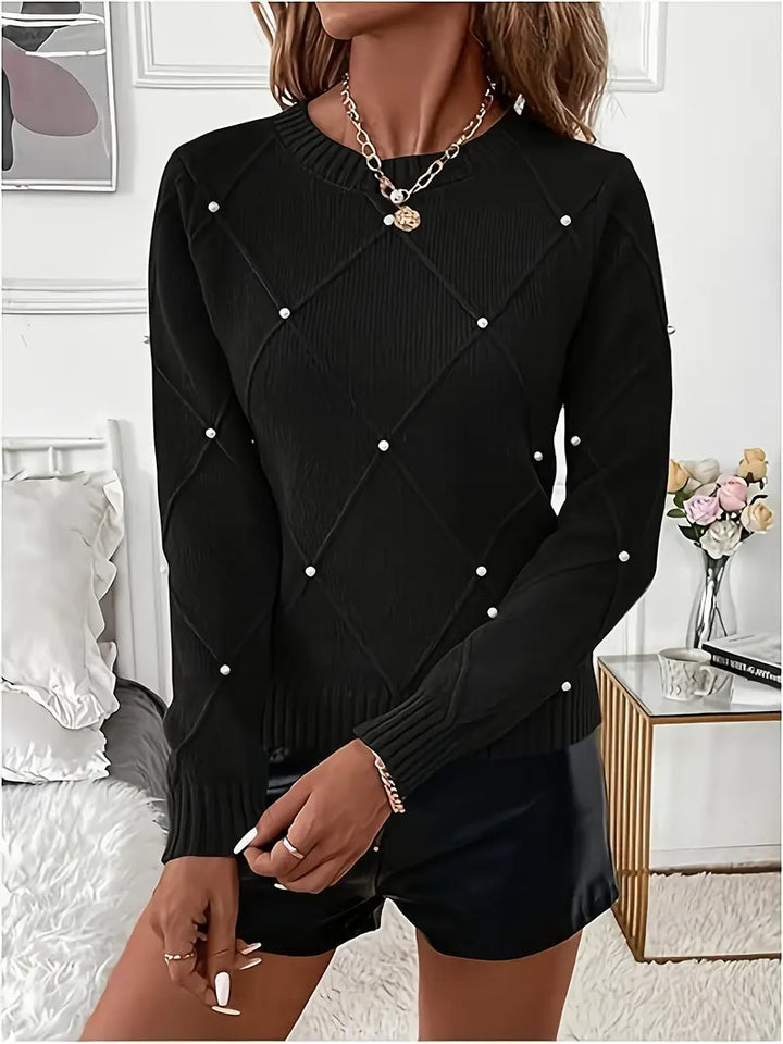 ELSWYN™ – Embellished Knit Jumper