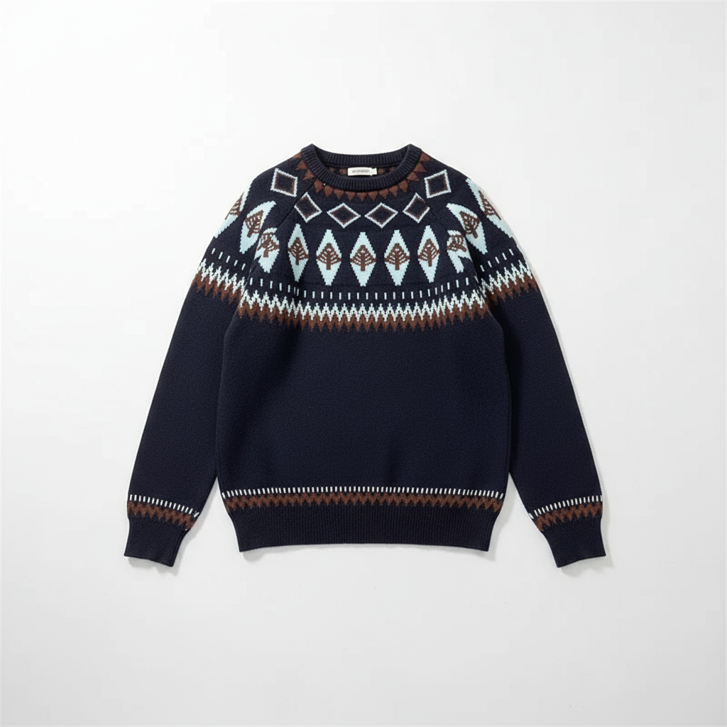 EZRA™ - Vintage Icelandic Sweater