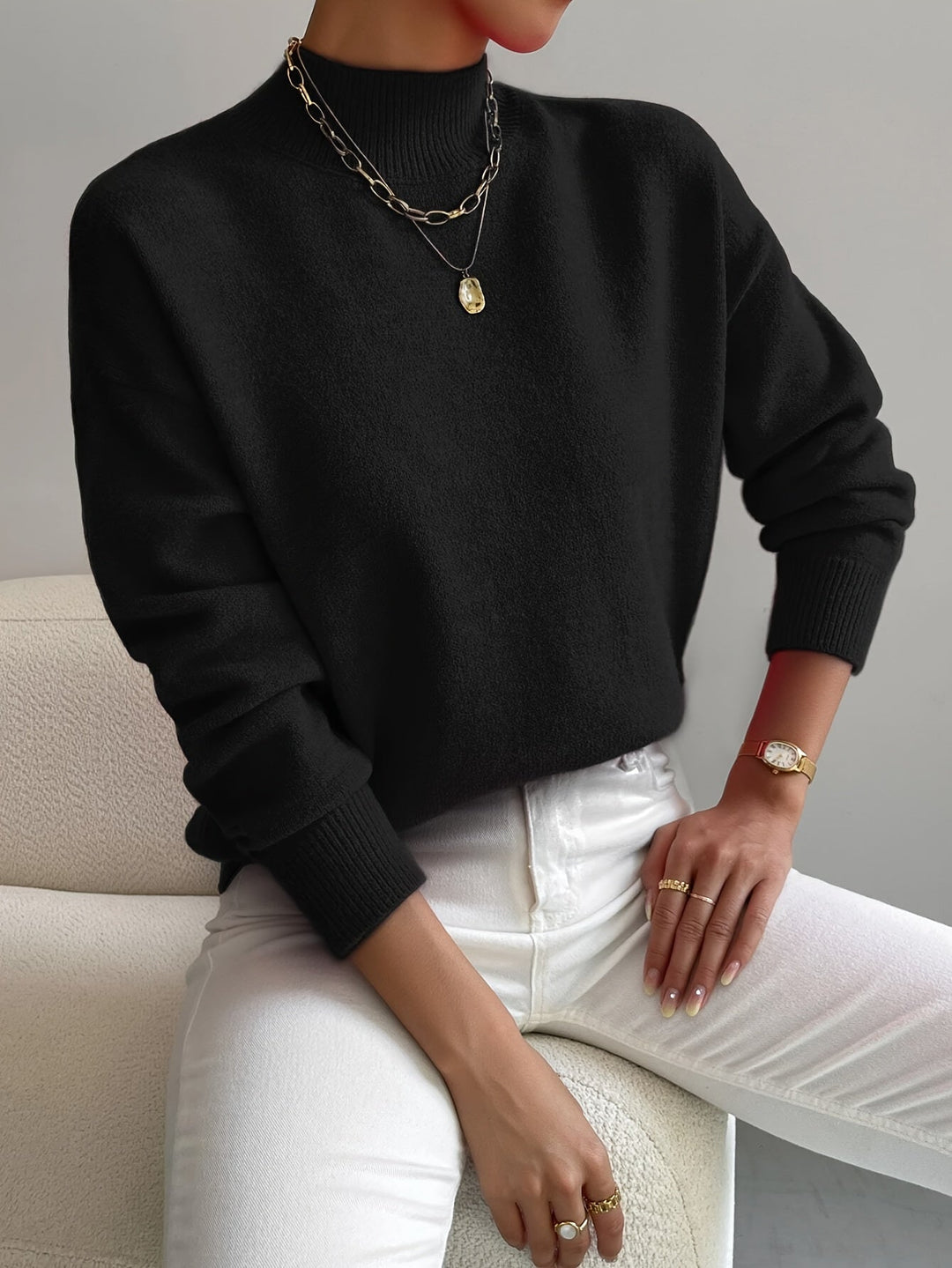 Yvonne™ – Elegant Warm Jumper