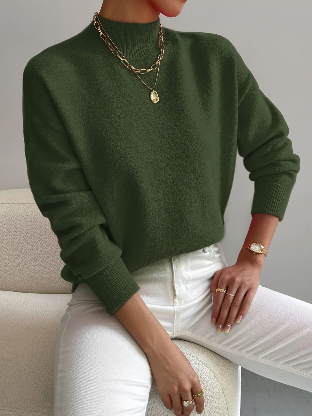 Yvonne™ – Elegant Warm Jumper